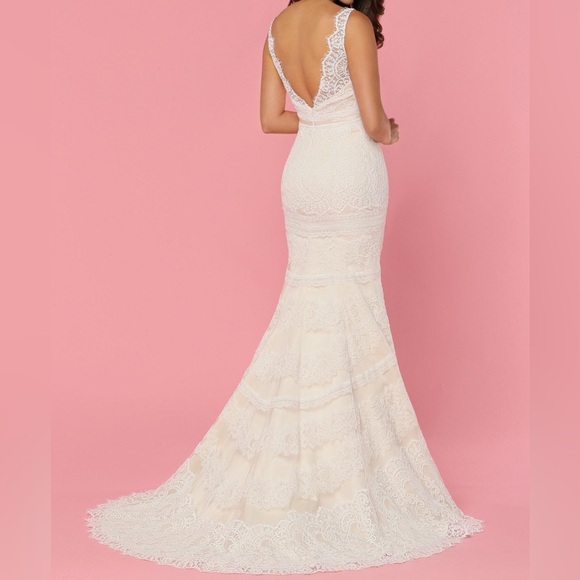 Da Vinci wedding gown - DAVINCI BRIDAL DRESS COLLECTION 50447 - Picture 2 of 8